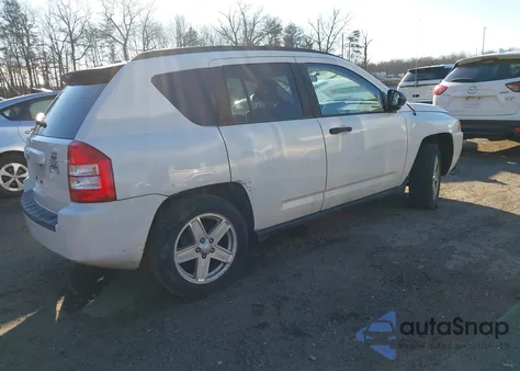 2007 Jeep Compass Sport из США, поврежденный, VIN 1J8FF47W57D385836